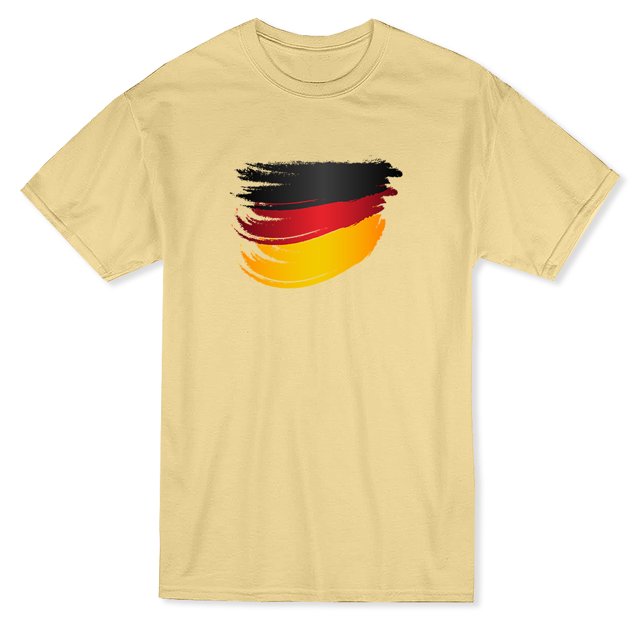 Germany Flag Stroke Men's T-shirt