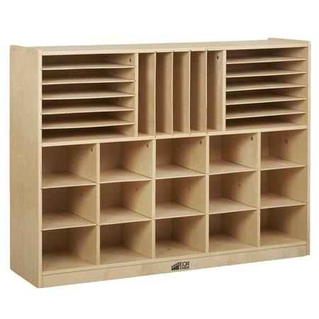 Birch Multi-Section Storage Cabinet