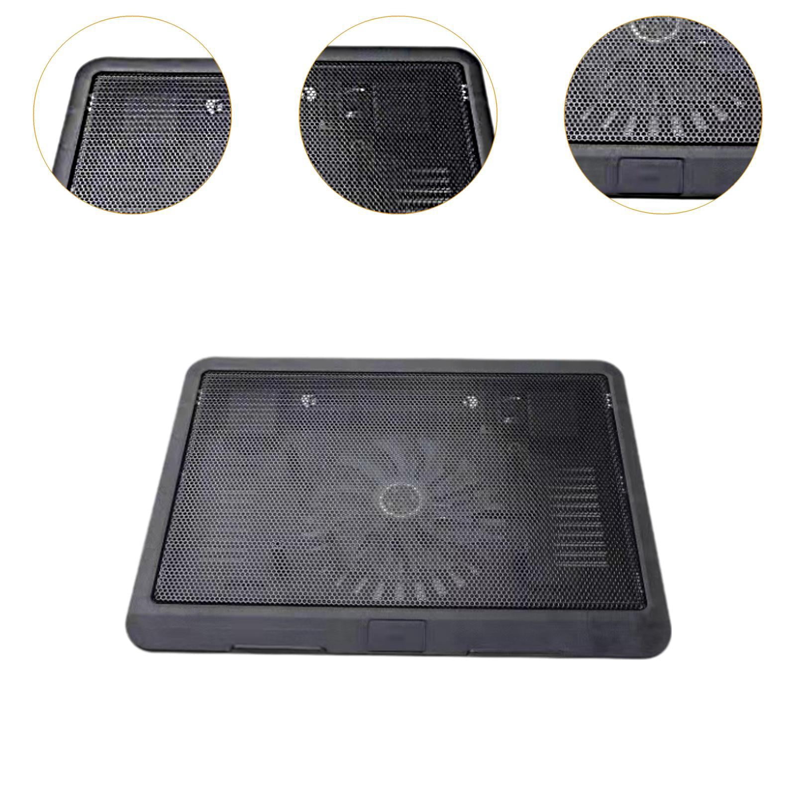 Wzmzjy Foldable Laptop Cooling Pad Adjustable Height USB Powered for 14-15.6inch Laptop Single Fan