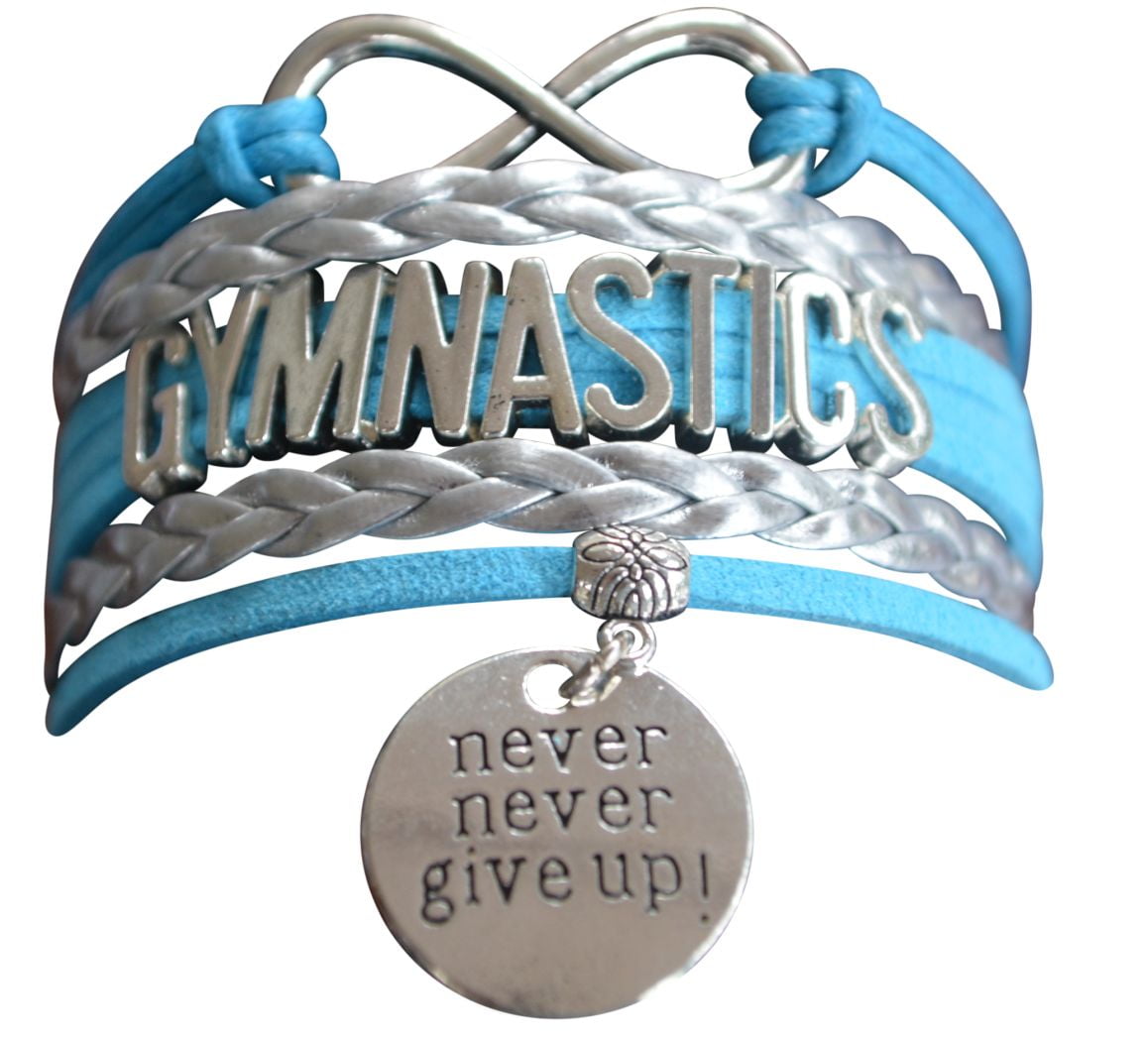 Gymnastics Bangle Bracelet Gymnast Gifts Gymnast Bracelet Gymnastics Bracelet Gifts for Gymnast Gymnastics Gifts