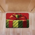 thumbnail image 2 of Christmas Home Door Mat Absorbent Durable Living Room Kitchen Bathroom Entrance Mat 40cm x 60cm Polyester Rectangular Design Soft Elastic Non Odor Safe for Daily Use, 2 of 2