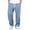Blue@GC@, variant on Mens Casual Pants Wide Leg Waffle Pants for Men Trendy Elastic Waist Drawstring Solid Soft Casual Joggers Pant With Pockets