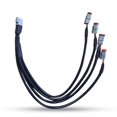 thumbnail image 1 of Cable de conexión LED de 4 piezas de roble negro para 4 luces, 1 of 5
