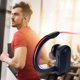 thumbnail image 4 of Auriculares inalámbricos impermeables con cancelación de ruido Auriculares deportivos inalámbricos estéreo para entrenamiento de oficina en azul, 4 of 7