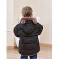 thumbnail image 5 of Aideaone Baby Toddler Winter Fleece Coat Boys Girls Cute Bear Ear Hooded Jackets with Pockets 6M-5T, 5 of 8