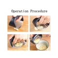 thumbnail image 4 of 1pc Stainless Steel Garlic Press Peeler Mincer Kitchen Tool, 4 of 5