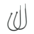 thumbnail image 4 of Deco Window 2 Pcs Curtain Holdback for Curtains Wall Mounted Metal Drapery Hook for Door Window Treatment-Ball (Black), 4 of 7