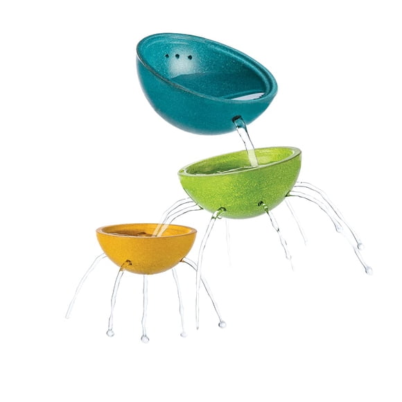 Juego de cuencos con fuente para baño y agua, Toy PlanToys 5714