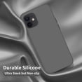 thumbnail image 4 of Designed for iPhone 12 Pro Case, Silicone Shockproof Phone Case with [Soft Anti-Scratch Microfiber Lining] 6.1 inch, 4 of 7