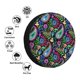 thumbnail image 4 of Fotbe Watercolor Floral Paisley Funda de Llanta de Repuesto con Estampado, Engrosada, Ajuste Universal para Jeep, Remolque, RV, SUV, Camión-15 inch, 4 of 6