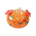 thumbnail image 6 of Blown Glass Hummingbird Feeder, Twin Feeding Ports Included, Outdoor Hanging Ornament for Garden and Patio, Unique Hummingbird Gifts to Delight Women (E), 6 of 8