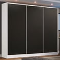 thumbnail image 2 of Ropero Closet Madesa 3 Puertas B/N 100% MDF, 2 of 5