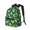 thumbnail image 2 of Haiem Tropical Fruit Lightweight Backpack for School, Classic Basic Water Resistant Casual Daypack for Travel with Bottle Side Pockets, 2 of 7