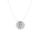 thumbnail image 1 of Collar con colgante de cristal de lujo, elegante y brillante, para mujeres y niñas, con hilo de pescar invisible, joyería para fiestas., 1 of 5