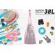 thumbnail image 4 of ROSA & ROSE Foldable Mesh Beach Bag with Zipper Large Multi-Purpose Tote Bag, 4 of 5
