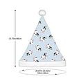 thumbnail image 3 of Cauagu Cute Farm Cow for Adult Christmas Hat,1-Pack Xmas Holiday Hat Santa Hat for Women & Men Festive Headwear Accessories Fit for Christmas/New Year/Party, 3 of 6