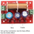 thumbnail image 3 of Divisor de Frecuencia Crossover de 2 Vías Ajustable de 400 W para Altavoces de Audio, 3 of 9
