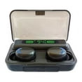 thumbnail image 3 of Audifonos in-ear Kasant F9-5 negro Con luz azul marino inalámbricos Bluetooth, 3 of 4