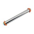 thumbnail image 1 of GUOOL Fondant Rolling Pin with Adjustable Thickness Rings Stainless Steel Roller, 1 of 9