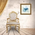 thumbnail image 3 of Vess, June Erica 20x20 Gold Ornate Wood Framed with Double Matting Museum Art Print Titled - Blue Chasm II, 3 of 4