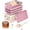 Pink, variant on 3 Pack Ice Trays for Freezer, 99 PCS Ice Cube Tray with Lid and Bin, Round Ice Cube Mold, Circle Ice Maker for Chilling Drinks (0.8 inch, Blue)