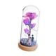 thumbnail image 4 of Adorno de escritorio con rosa iluminada en una cúpula de cristal para cumpleaños, San Valentín, aniversario, 4 of 9