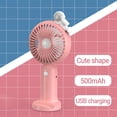 thumbnail image 4 of MesaSe Ventilateur de Refroidissement Multifonctions Cool Rechargeable Été Dessin Animé Spacemen Portable Mini Ventilateur Téléphone Rack pour Classrrom, 4 of 10