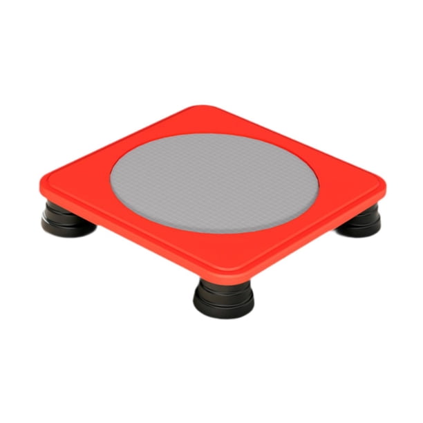 Mini para Niños con Diseño Compacto Seguro Cama Elástica Infantil Equipo de Entrenamiento Sensorial Juguete Deportivo Apto para Ejercicio Rojo