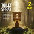thumbnail image 3 of Pre-Poo Toilet Spray for Men, Poop Spray Odor Eliminator – Masculine Bathroom Deodorizer & Air ener with Essential Oils – Travel Size Poo Spray for Home & Office (2 Pack, Pine & Cedar), 3 of 4