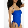 thumbnail image 4 of No Boundaries Essentials One-Piece Swimsuit, Women’s XXS-XXL, 4 of 5