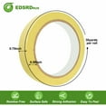 EDSRDRUS Freezer Tape to Write On 3/4in x 90ft Yellow Low Temperature