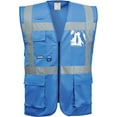 thumbnail image 3 of Portwest UF476 Iona Executive Safety Vest Black, Large, 3 of 3