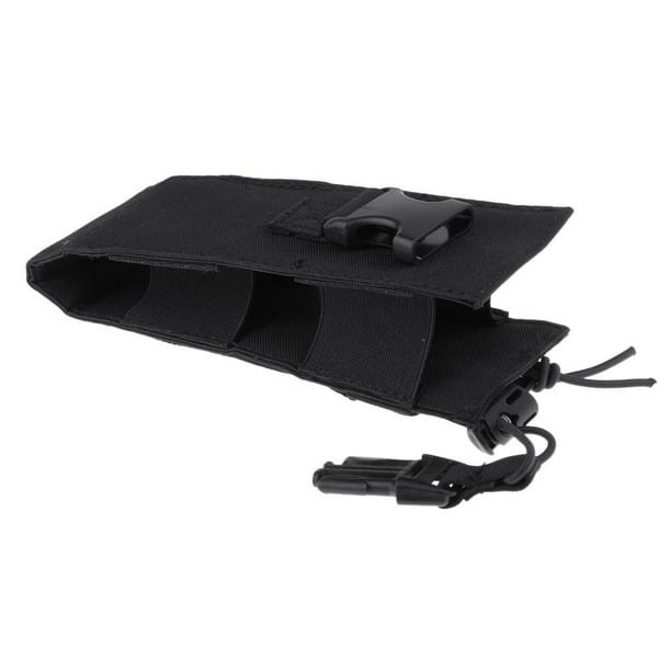 Bolsa de viaje bolsa de viaje bolsa de radio Negro Sharpla Soporte para Walkie Talkie