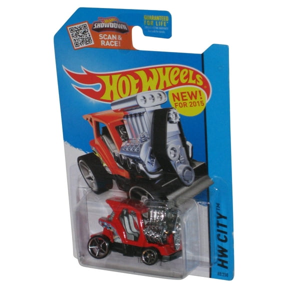 Hot Wheels HW City (2015) Red Let's Go Die-Cast Toy Car 68/250