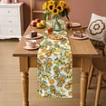 thumbnail image 2 of Orange Lemons Table Runner 72 Inches, Summer Botanical Farmhouse Vintage Art Bed Runner Dresser Scarves Tabletop for Indoor Outdoor Parties/Ceremony/Banquet, 18" x 72", 2 of 8