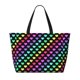 thumbnail image 2 of Fotbe Rainbow Hearts Bolsa de Viaje para Playa - Resistente al Agua, Bolsa Tote de Gran Capacidad y Ligera con 7 Bolsillos para Mujeres y Hombres, 2 of 7