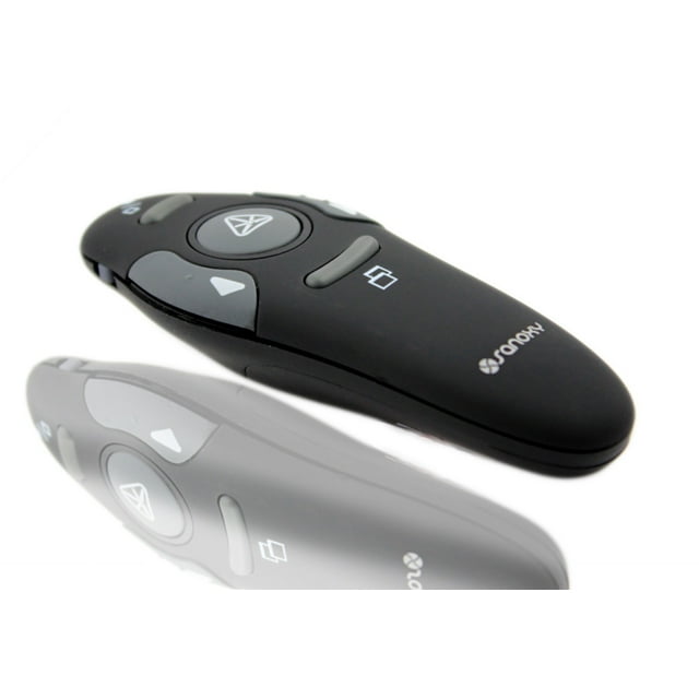 SANOXY RF 2.4GHz Wireless Presenter Remote Presentation USB Control PowerPoint PPT Clicker Slide Advancer for Mac, Laptop, Computer