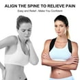 thumbnail image 4 of Posture Corrector For Women Men Adjustable Upper Back Brace Back Support Straightener, 4 of 8