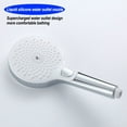 thumbnail image 6 of Clearance! Fanshiluo Shower - High-Pressure Handheld Showerhead - High Pressure 3 Spray Modes Handheld Shower（Silver）, 6 of 7