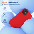 thumbnail image 3 of Funda Miracase para iPhone 12 y 12 Pro silicona liquida proteccion contra caidas 6.1 pulgadas, 3 of 5