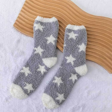 

Christmas Women s Cartoon Floor Socks Thicken Warm Non-slip Sleeping Socks Slippers Socks