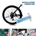 thumbnail image 4 of 32 Attractive Patterns Bike Light 32 Attractive Patterns Bike Light Double Display Spoke Light Riding Light Warning Light, 4 of 8