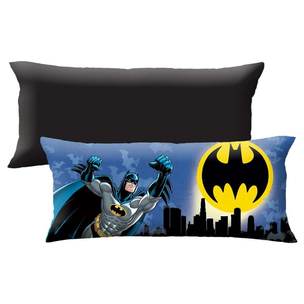 Batman Extra Large Body Pillow, Soft Plush Microfiber, 4Feet Long