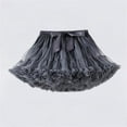 thumbnail image 4 of Girls Tutu Skirt Princess Fluffy Soft Tulle Ballet Birthday Party Pettiskirt Layered Ruffle Skirt Costumes, 4 of 6