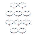 thumbnail image 1 of Minnieouse American Flag Chokers Necklace Flexible Trendy Necklaces Jewelry Decorations Day Star Valentines for Women Daily Wear Bandera 10piezas Minnieouse CBP502402, 1 of 5