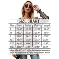 thumbnail image 4 of ZHENWEI Women's Casual Lantern Long Sleeve Tunic Tops V-Neck Pleated Flare Blouse T-Shirts, 4 of 8