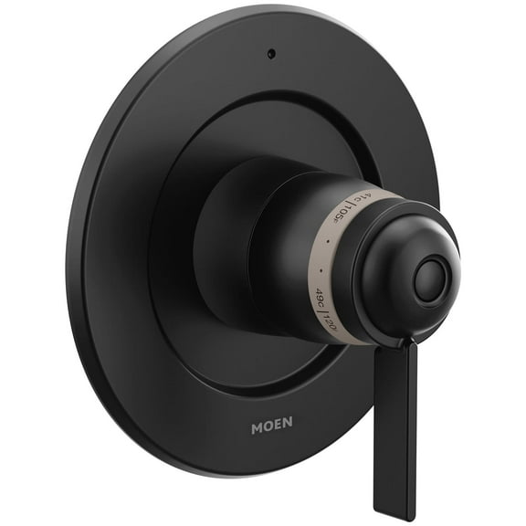 Moen T4621 Matte Black Manual 1-Handle Shower Valve Trim