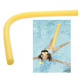 thumbnail image 2 of Flexible Learn Swimming Pool Noodle Water Float Floating Aid (Solid Yellow), 2 of 6