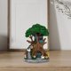 thumbnail image 5 of Casa de hadas iluminada con energía solar en un árbol, estatua decorativa para jardín, adorno para césped, para porche al aire libre, regalo de inaugu, 5 of 8