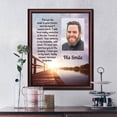 thumbnail image 6 of Sympathy Gifts for Loss of Husband, Memorial Gift, His Smile In Memory of Loved One, Picture Frames for Sympathy Gift Baskets, Bereavement Gifts for Loss of Father, Loss of Son, His Smile, 5031W, 6 of 6
